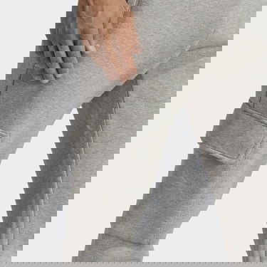Nohavice a džínsy adidas Originals Trefoil Essentials Cargo Šedá | IA4782, 6