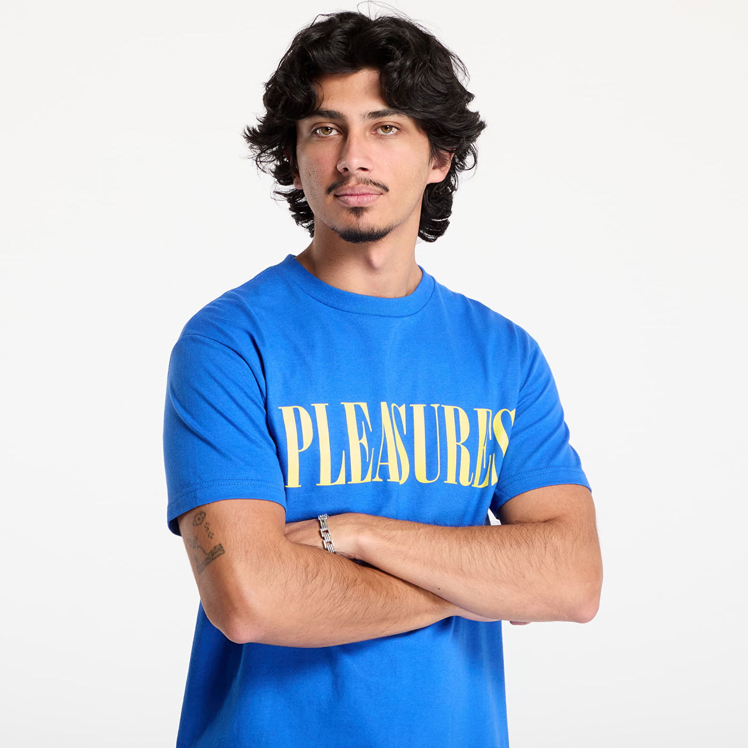 Tričko Pleasures Onyx 24 Graphic Print T-Shirt Modrá | P24W048 ROYAL, 1