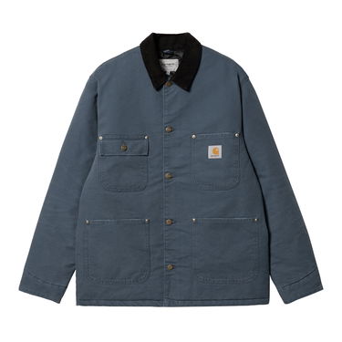 Kabáty Carhartt WIP OG Chore Coat "Ore / Black aged canvas" Navy | I027357_1QF_3K, 5