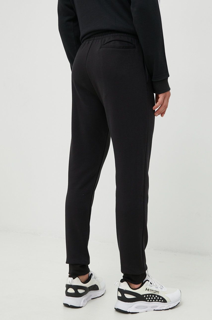 Tepláky adidas Originals Essentials Fleece Regular Tapered Pants Čierna | HL2236, 1