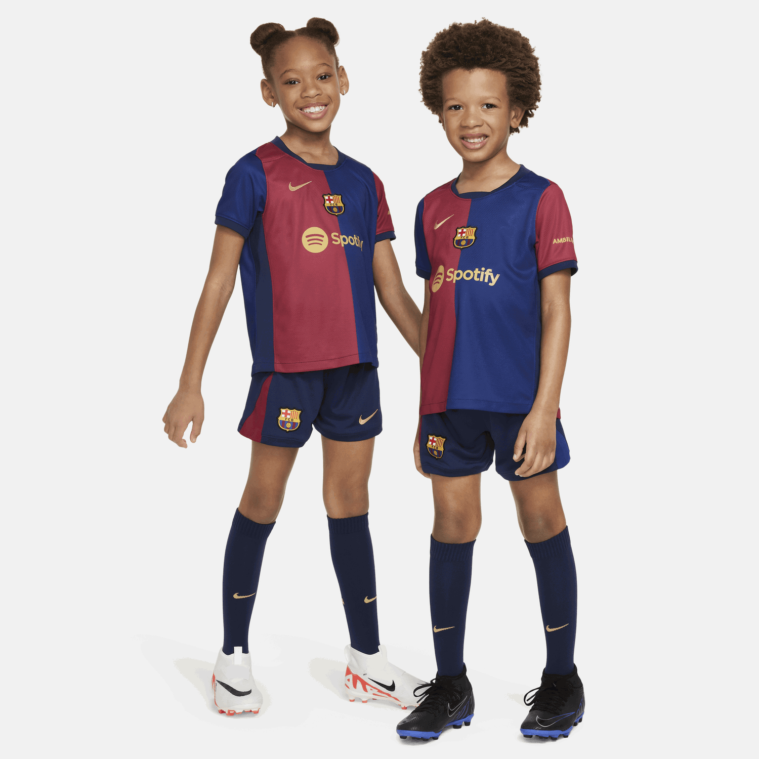 Dres Nike FC Barcelona Stadium 2024/25 Replica Kit Set Modrá | FN9233-456, 1