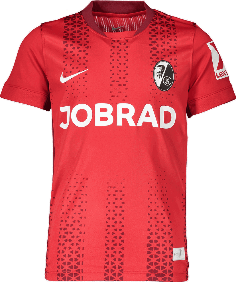 Dres Nike SC Freiburg 3rd 2025/26 Jersey Červená | 6scffz9973-657