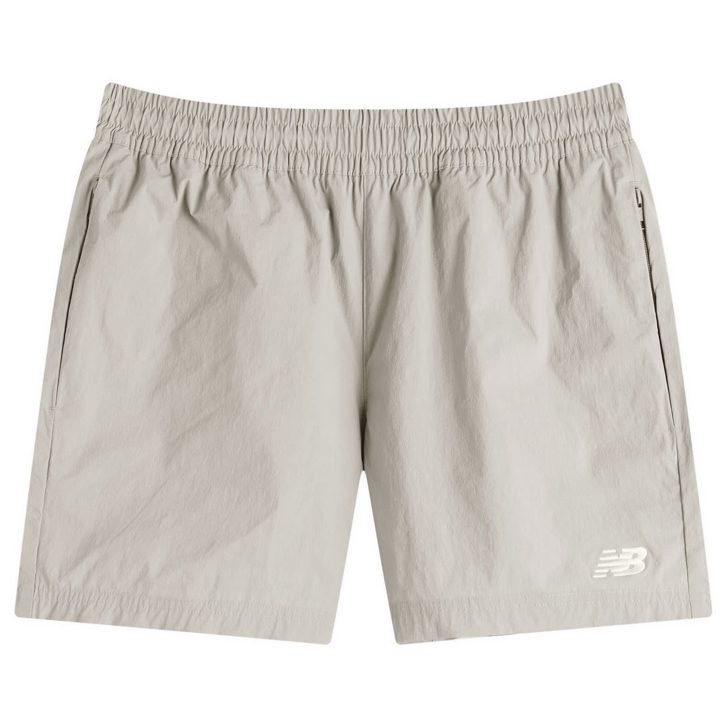 Šortky New Balance Athletics Stretch Woven 5" Shorts Béžová | MS41517-YST, 1