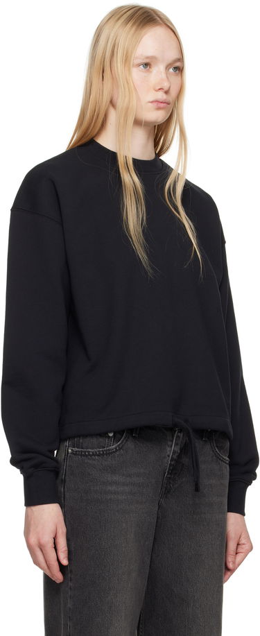 Sveter MAISON KITSUNÉ Maison Kitsuné Baby Fox Patch Drawstring Sweatshirt Čierna | OW00302KM0325, 1