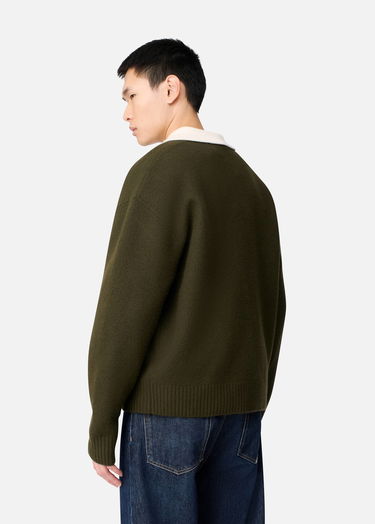 Sveter AXEL ARIGATO Sonny Knitted Polo Sweater Zelené | A3721001, 3