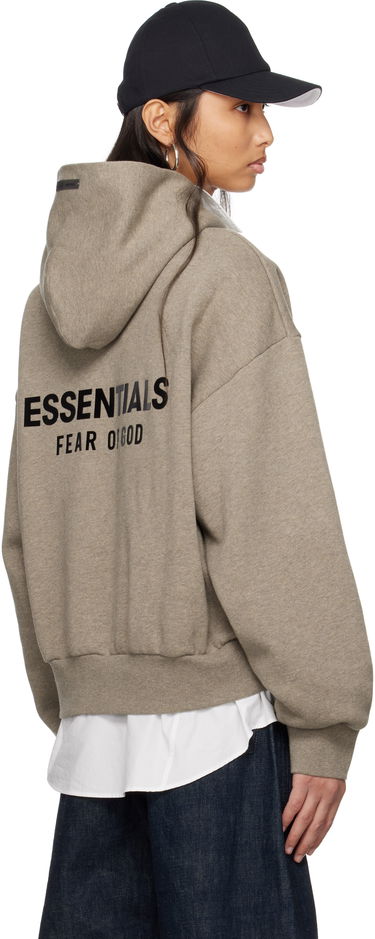 Mikina Fear of God Fear of God ESSENTIALS Classic Hoodie Šedá | 192AS252051F, 2