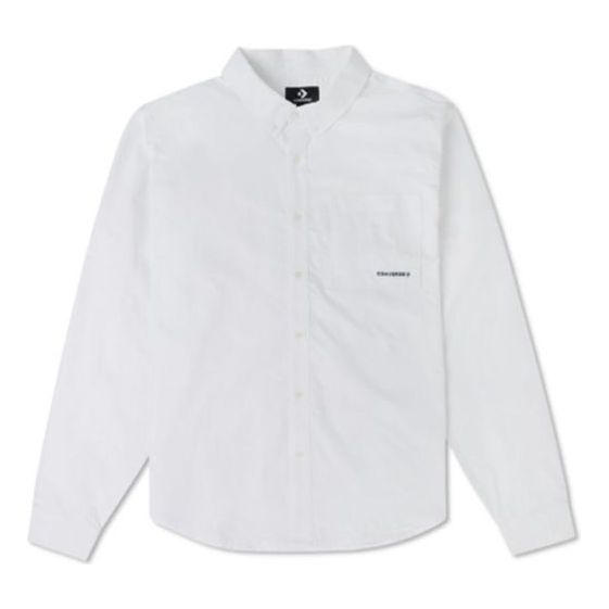 Košeľa Converse Oxford Button Up Shirt Biela | 10024602-A02, 0