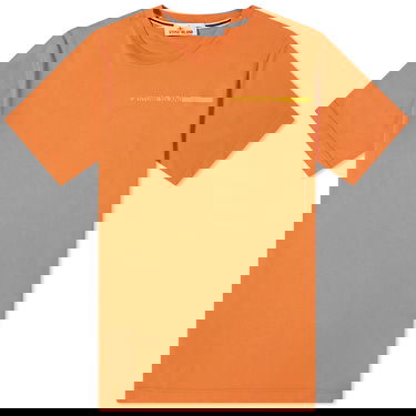 Tričko Stone Island Micro Graphics Three T-Shirt "Sienna" Oranžová | 78152NS83-V0073, 0