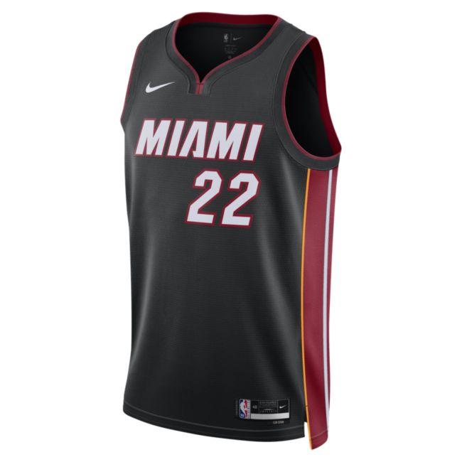 Dres Nike Miami Heat Icon Edition Dri-FIT 2022/23 Jersey Čierna | DN2011-010, 0