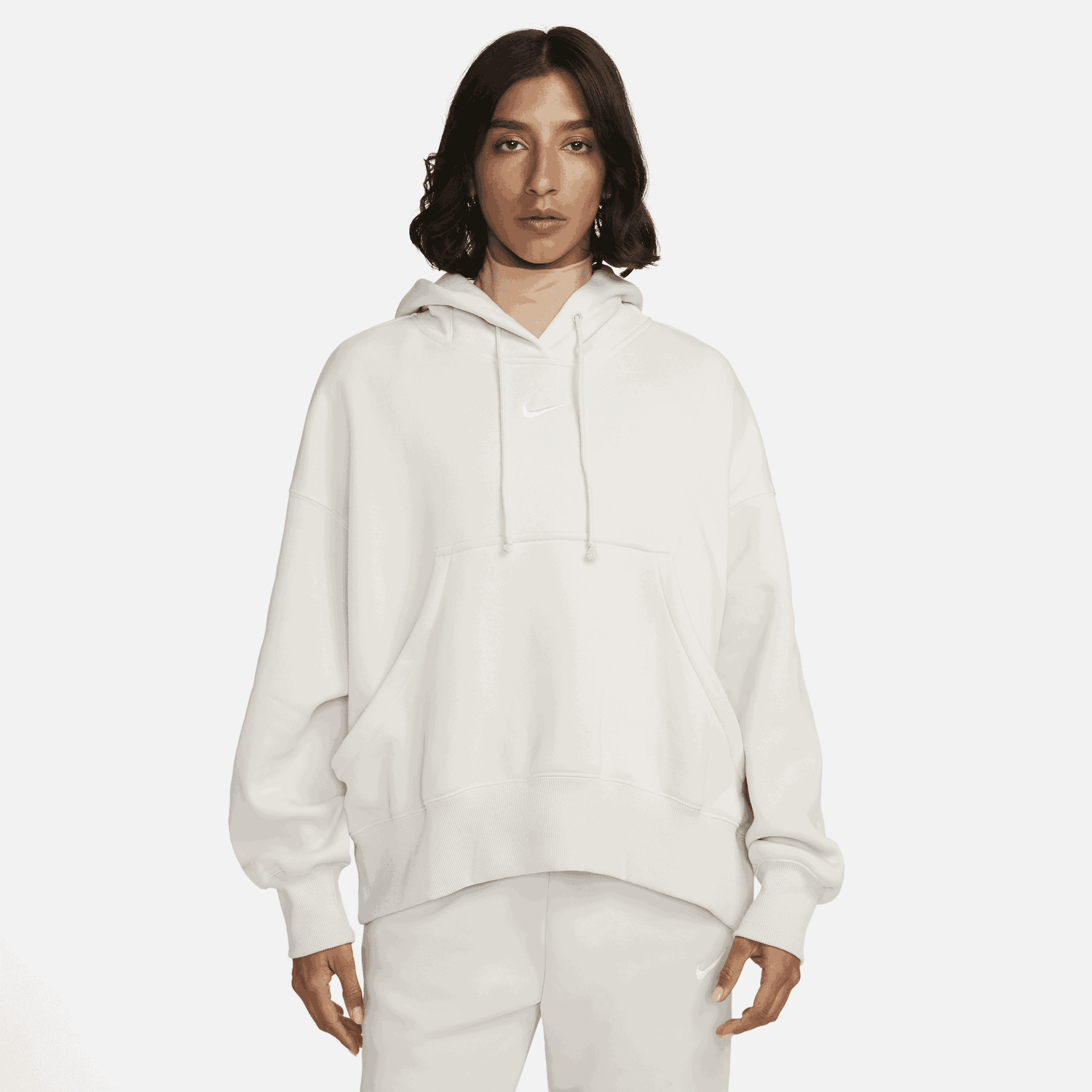 Mikina Nike Sportswear Phoenix Biela | DQ5858-104, 0