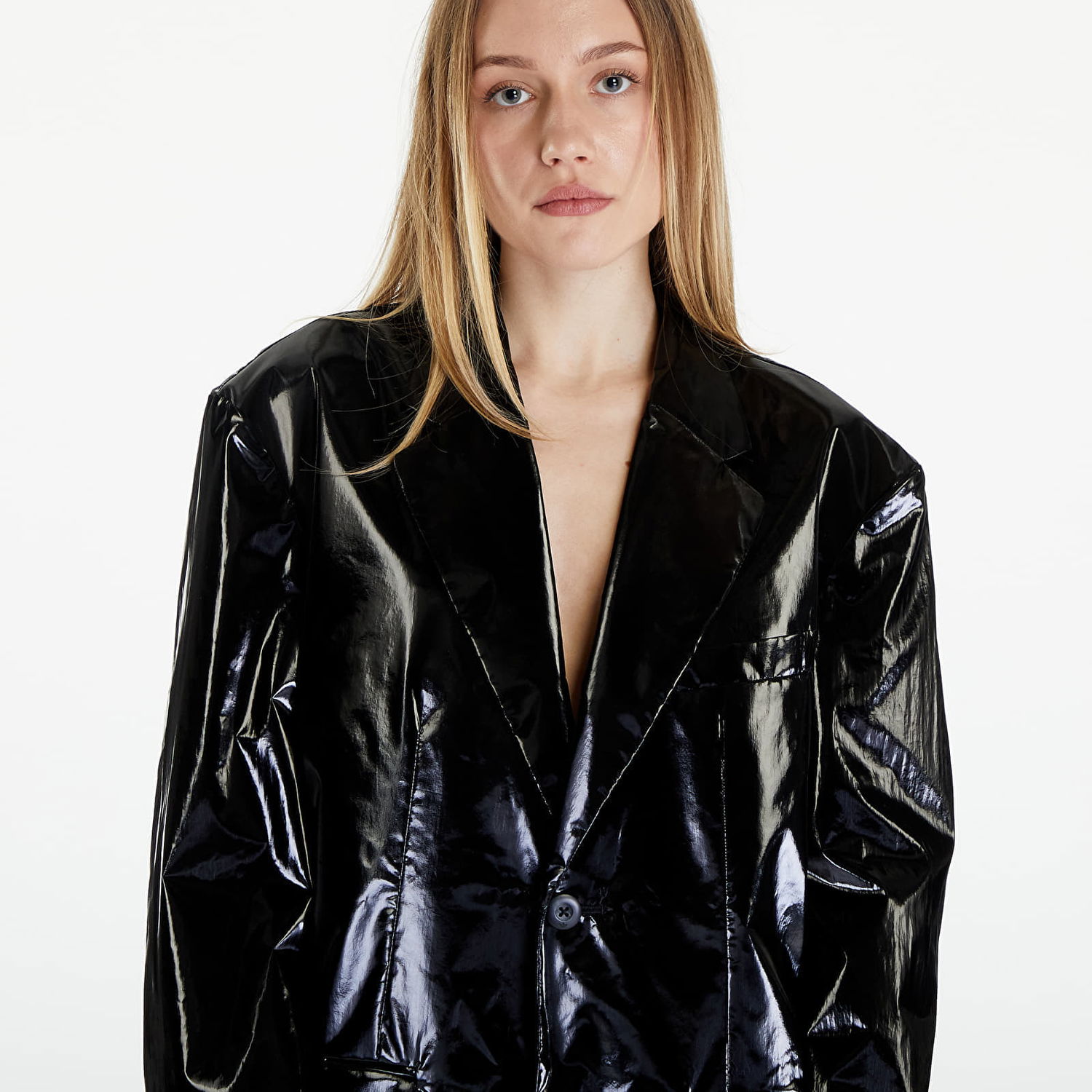 Bunda adidas Originals Song For The Mute x Shiny UNISEX Blazer Black/ Active Teal Čierna | IY9512, 1