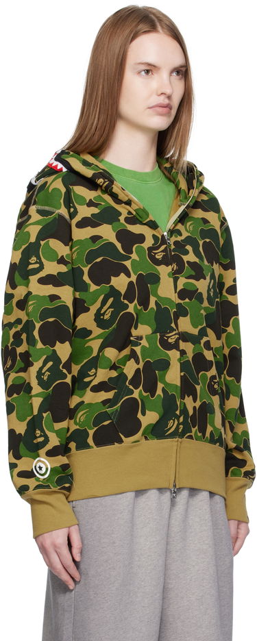 Mikina BAPE A Bathing Ape ABC Camo Shark Full Zip Hoodie Ružová | 001ZPL302003L, 4
