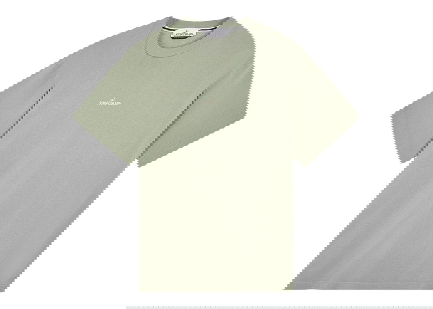 Tričko Stone Island Short Sleeve Camo One T-Shirt Pistachio Šedá | 80152RCE6 - V0051, 0