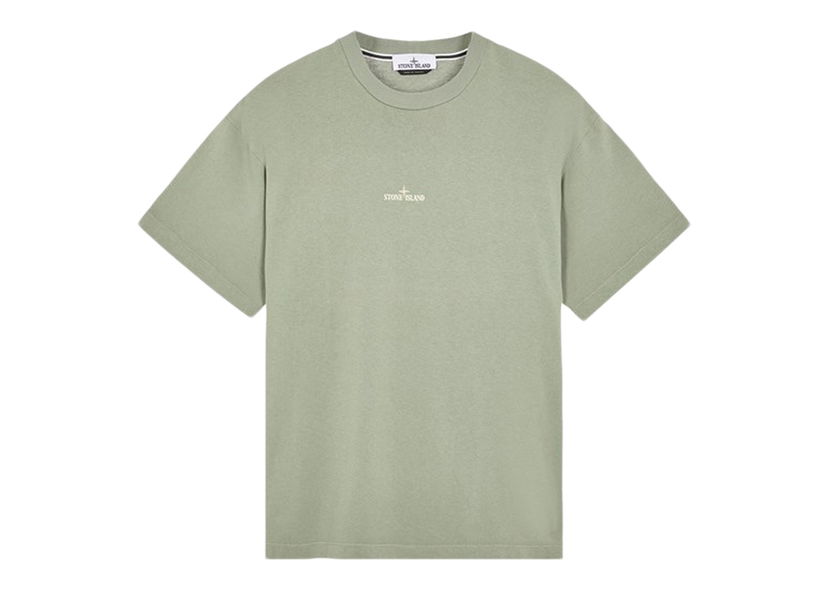 Tričko Stone Island Short Sleeve Camo One T-Shirt Pistachio Šedá | 80152RCE6 - V0051