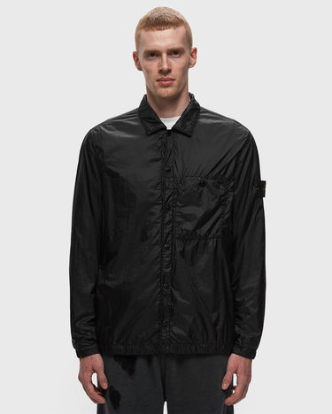 Bunda Stone Island Garment Dyed Overshirt Čierna | 791510525.V0029, 1