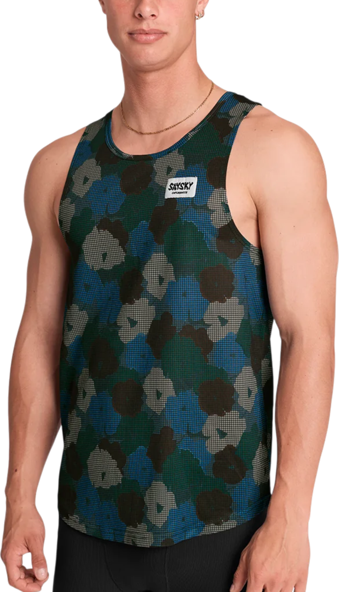 Tielko Saysky Flower Combat Pattern Singlet Rôznofarebný | omrsi31c1046-omrsi31c1046, 0