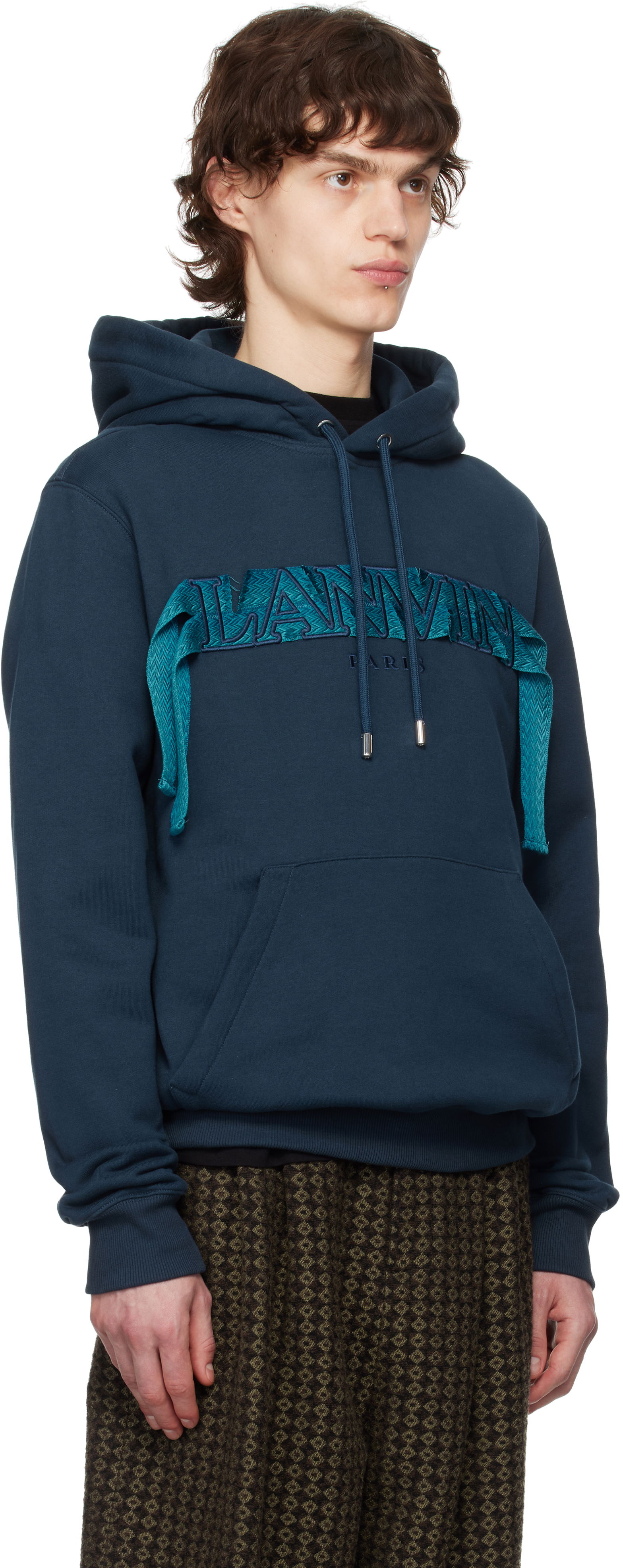 Lanvin Curb Lace Hoodie