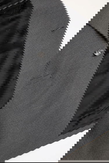 Bunda Marine Serre Marine Serre Regenerated Tailoring Boxy Blazer Šedá | UJA066A.DWOV0057, 5