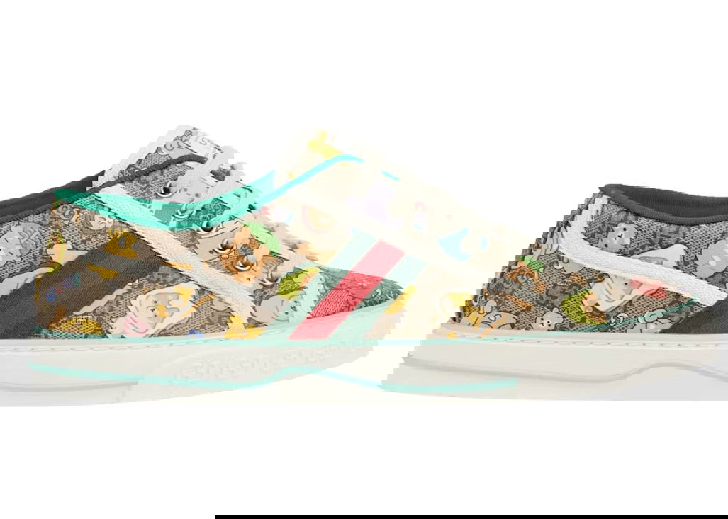 Tenisky a topánky Gucci x Pikarar Tennis 1977 Animal print Multi Béžová | 737517 FABOQ 8941, 0