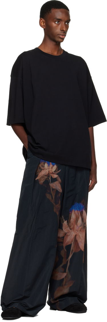 Tričko Dries Van Noten Dries Van Noten Oversized T-shirt Čierna | 252-021112-2603, 3