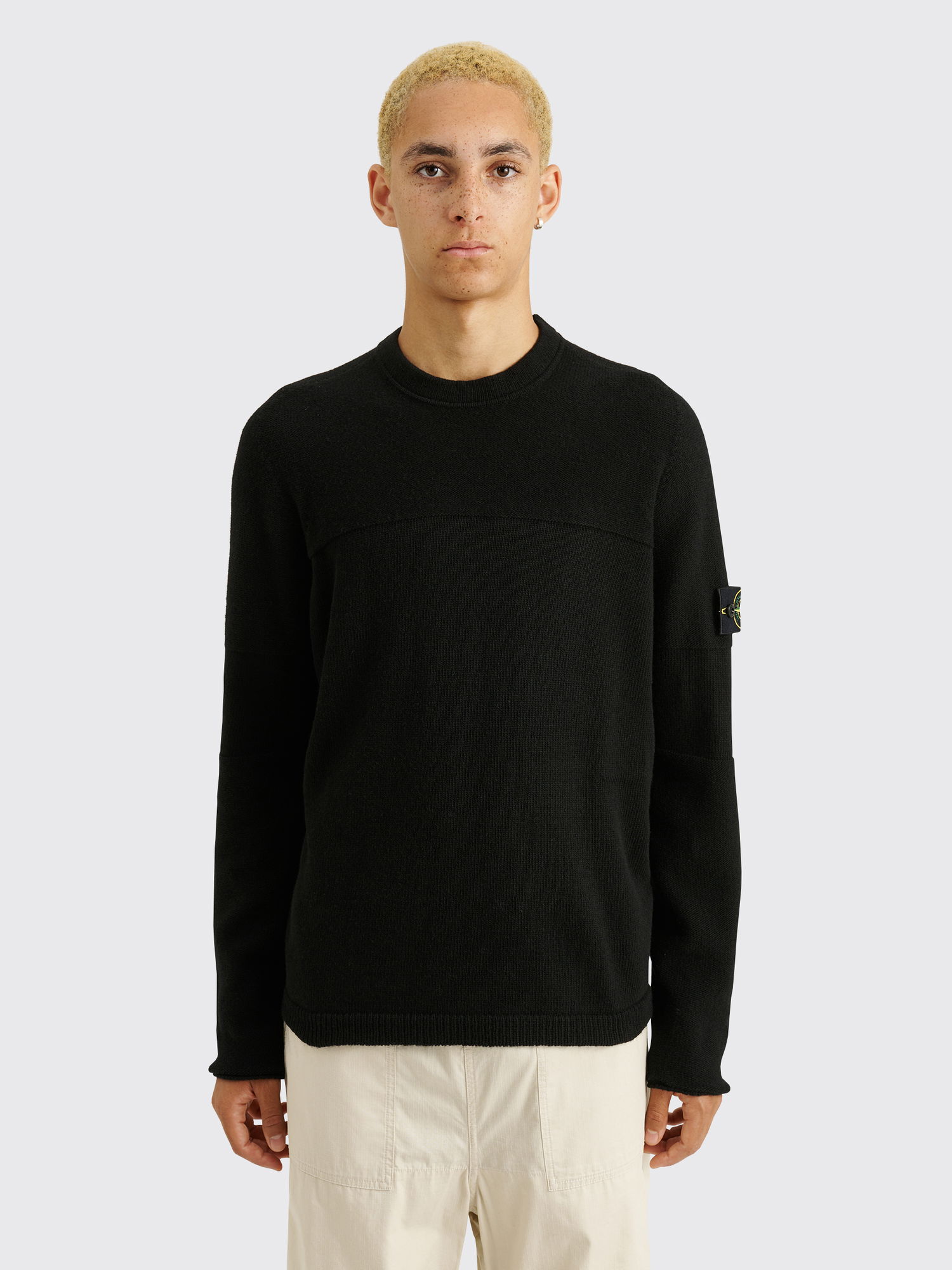 Sveter Stone Island Knit Sweater Čierna | 7915524A3 V0029, 0