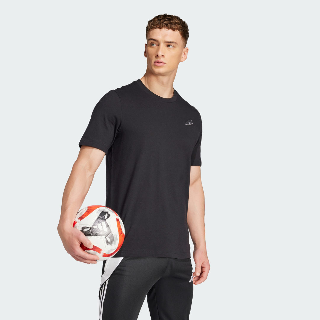 Tričko adidas Performance Signature Graphic T-Shirt Čierna | JJ1421, 1
