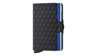 Peňaženka Secrid Optical Patterned Wallet Čierna | TOP-Titanium-Blue, 0