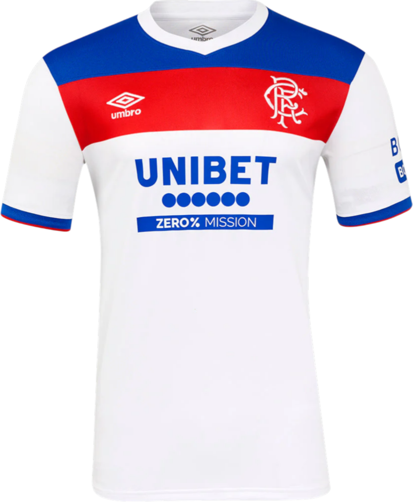 Dres Umbro Umbro Rangers FC Away Jersey 2025/26 Biela | tm11003-003, 0