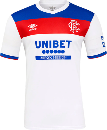 Dres Umbro Umbro Rangers FC Away Jersey 2025/26 Biela | tm11003-003, 0