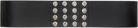 The Attico Studded Wide Leather Belt
