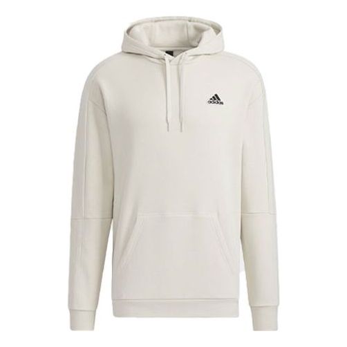 Mikina adidas Originals Adidas Logo Stay Warm Fleece Lined Pullover Hoodie Biela | HG1841