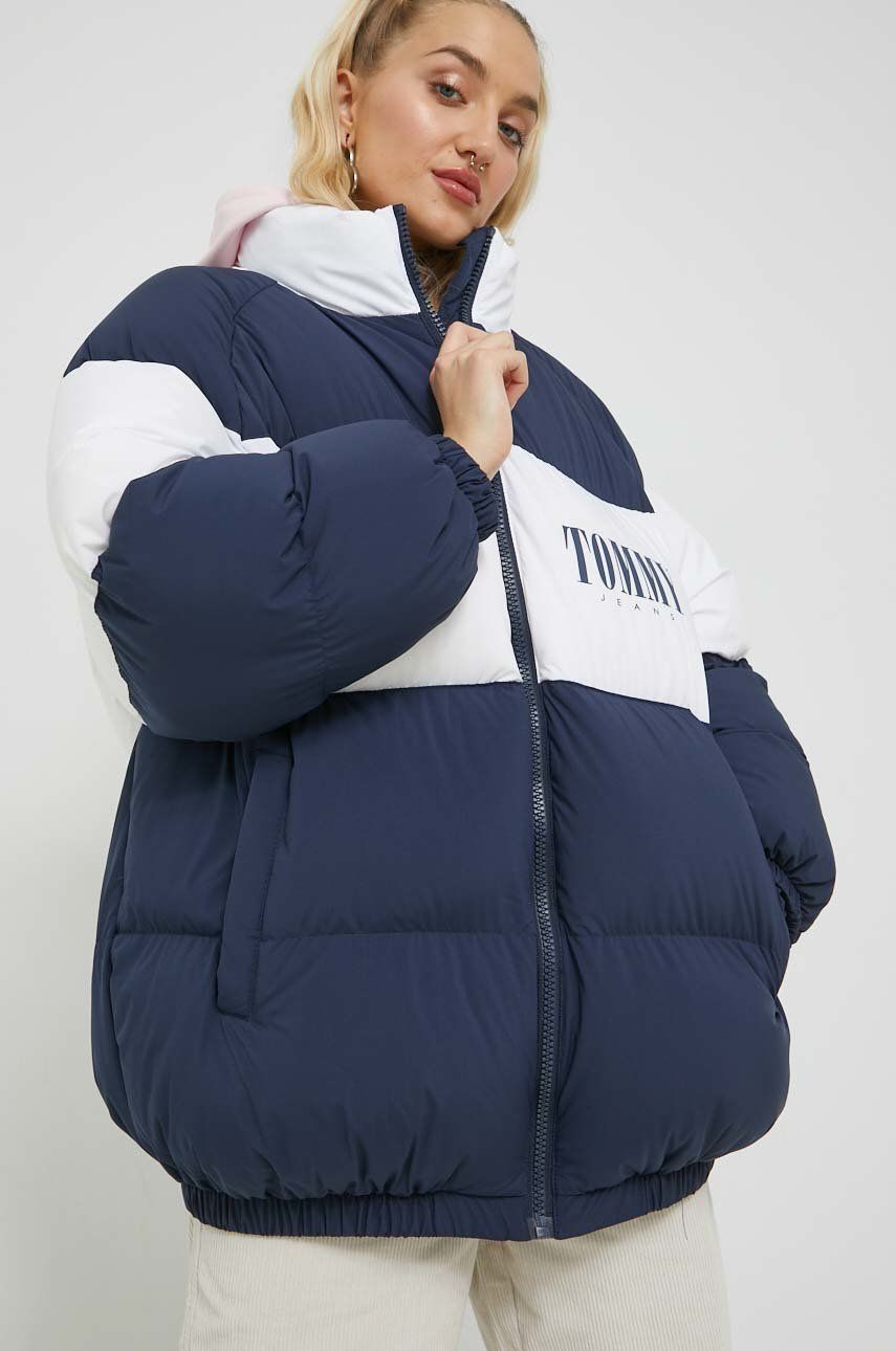 Prešívaná bunda Tommy Hilfiger Puffer Jacket Navy | DW0DW14306.9BYY, 0
