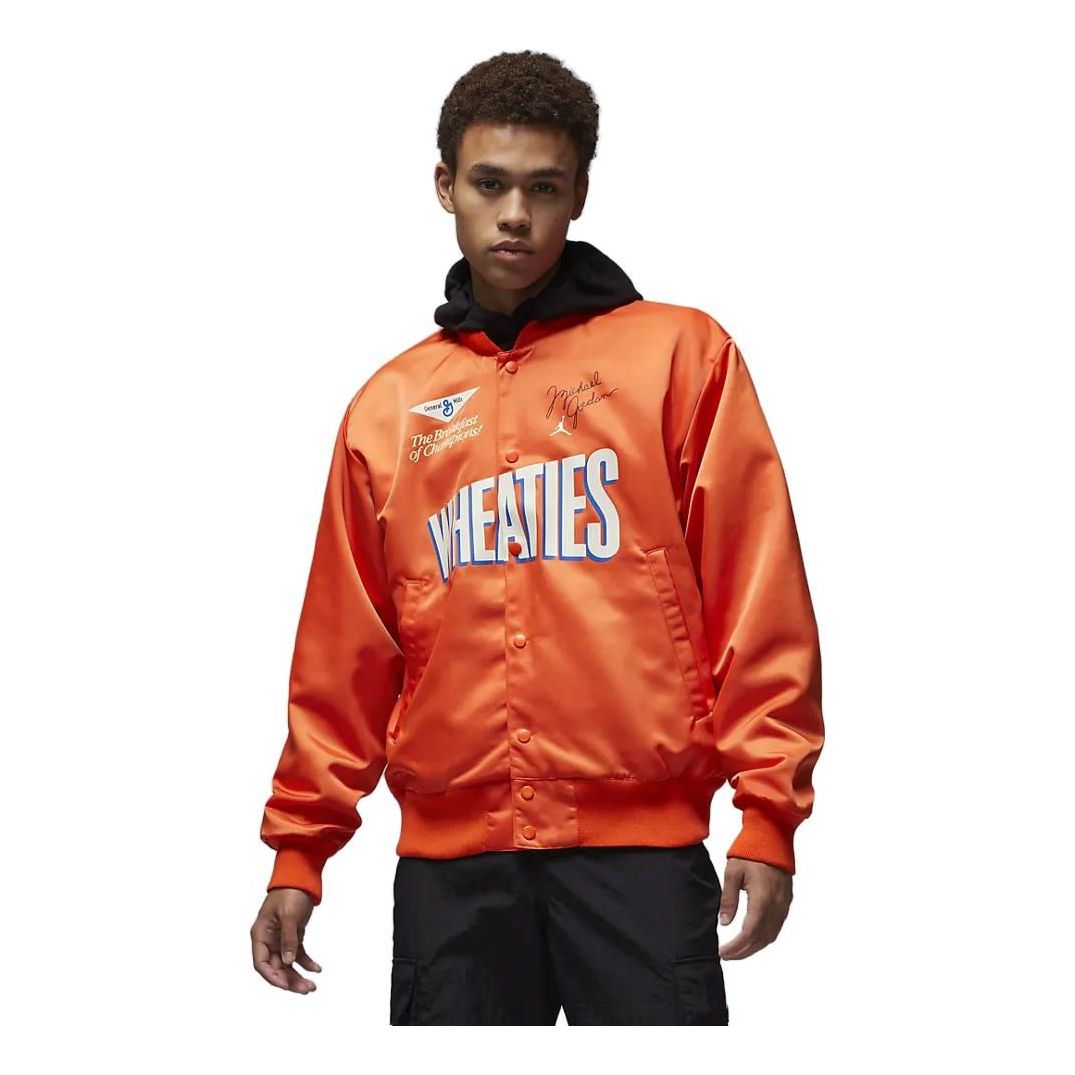 Bomber bunda Jordan Flight MVP Satin Jacket Oranžová | DV7579-817, 0