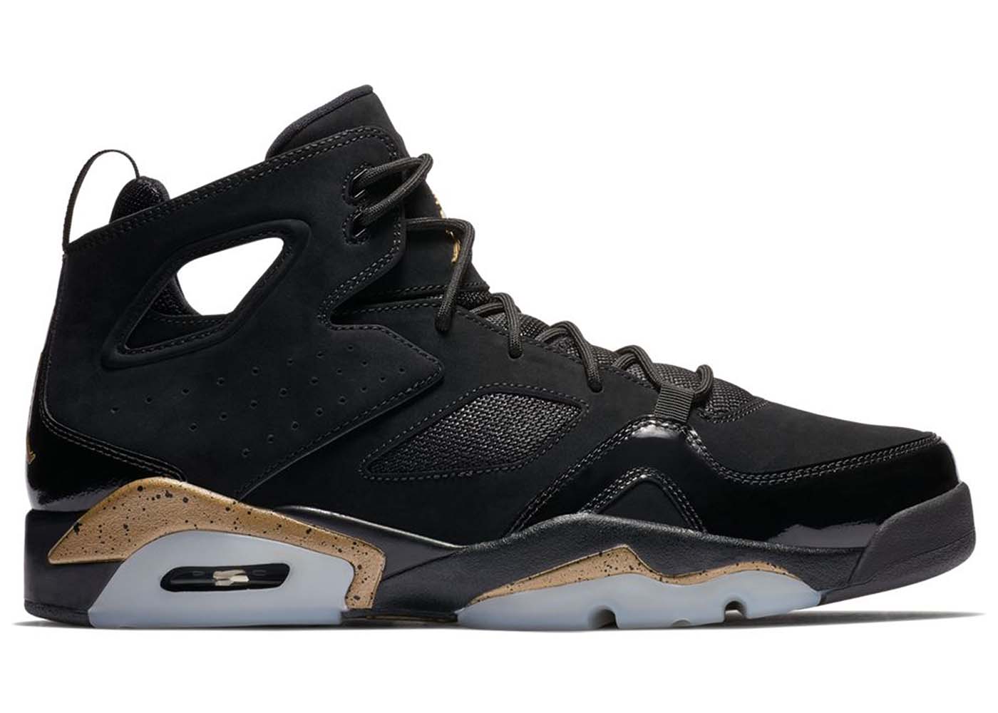 Tenisky a topánky Jordan Flight Club 91 Black Metallic Gold 2018 Čierna | 555475-031, 0