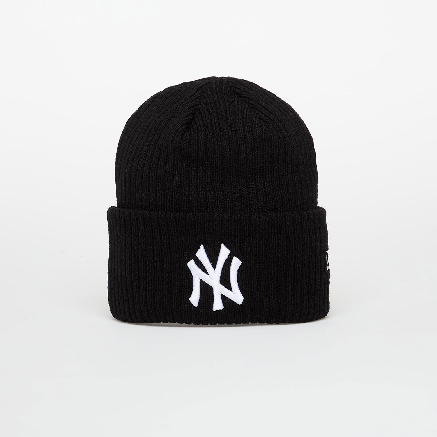 Kulicha New Era Knit Medium MLB Wide Cuff Beanie New York Yankees Čierna | 60691072, 0