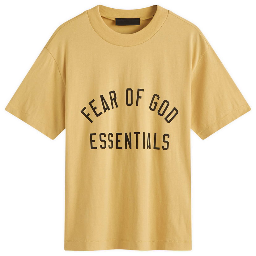 Tričko Fear of God Essentials Tri-Blend Crewneck T-Shirt Žltá | 125BT245443FW-28202874