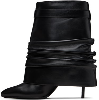 Tenisky a topánky Givenchy Shark Lock Stiletto Boots Čierna | BE604RE2AF001, 2