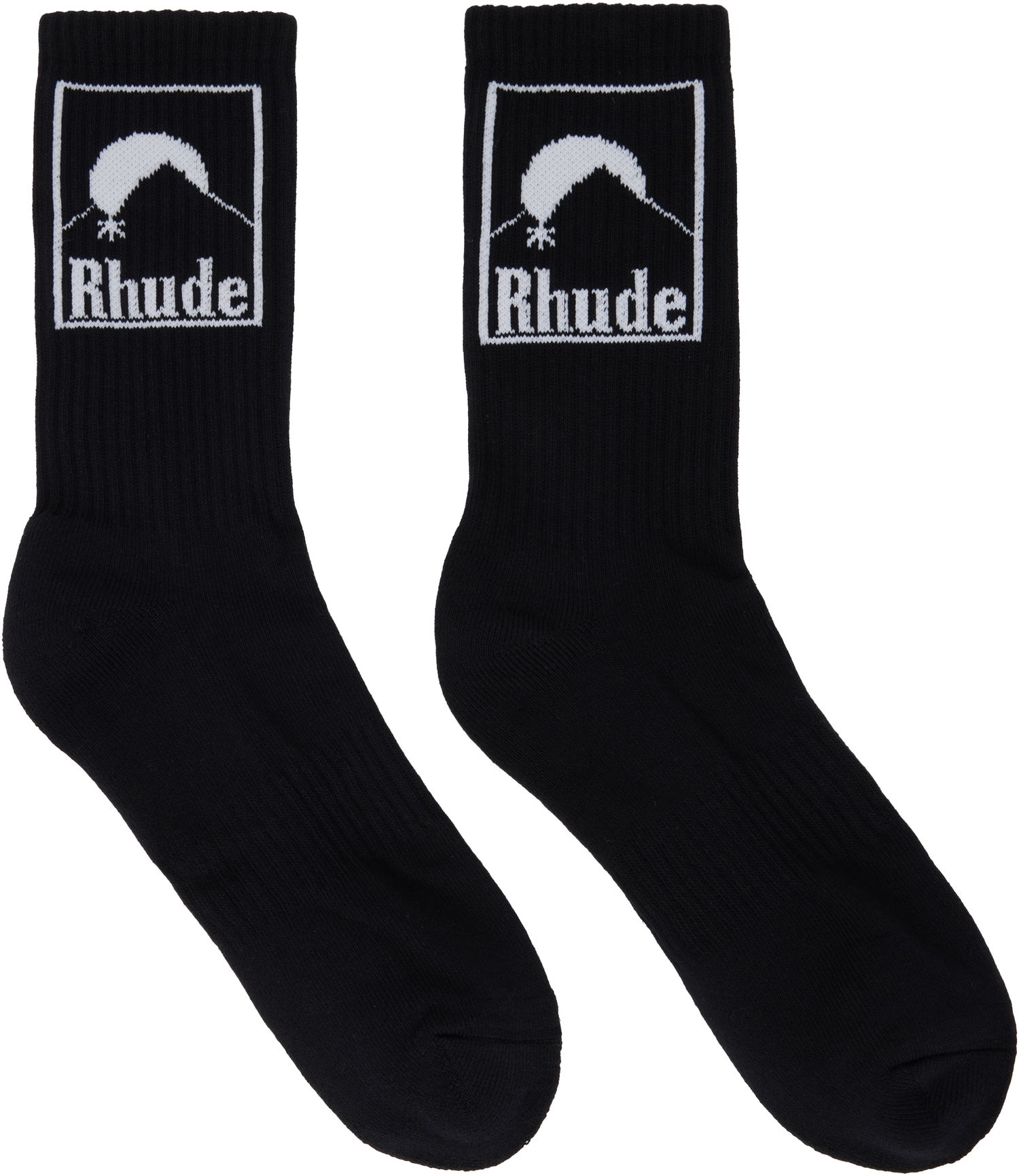 Ponožky Rhude Rhude Moonlight Badge Socks Čierna | RHPS25SO06117, 0