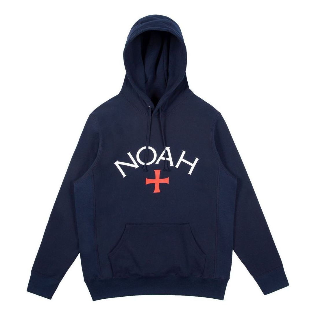 Mikina Noah NOAH Core Logo Men's Hoodie Navy | NOAH-SS18-016, 0