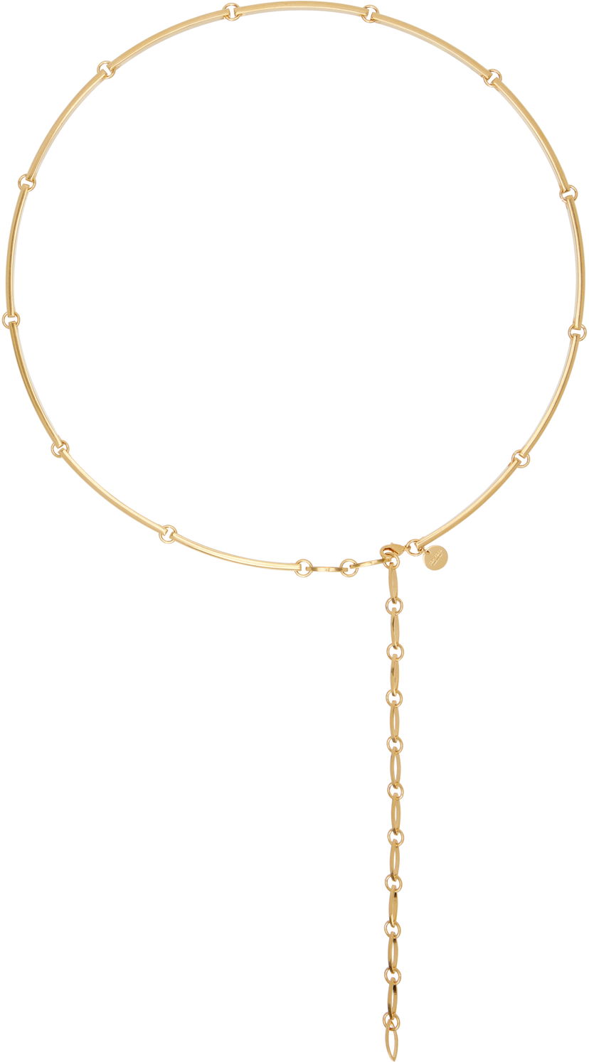 Opasok Tom Ford TOM FORD Brass Chain Belt Metalická | WB315-AMT001X