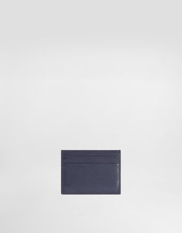Peňaženka Dolce & Gabbana Dolce & Gabbana Calfskin Card Holder With Logo Navy | BP0330AV95680658, 2