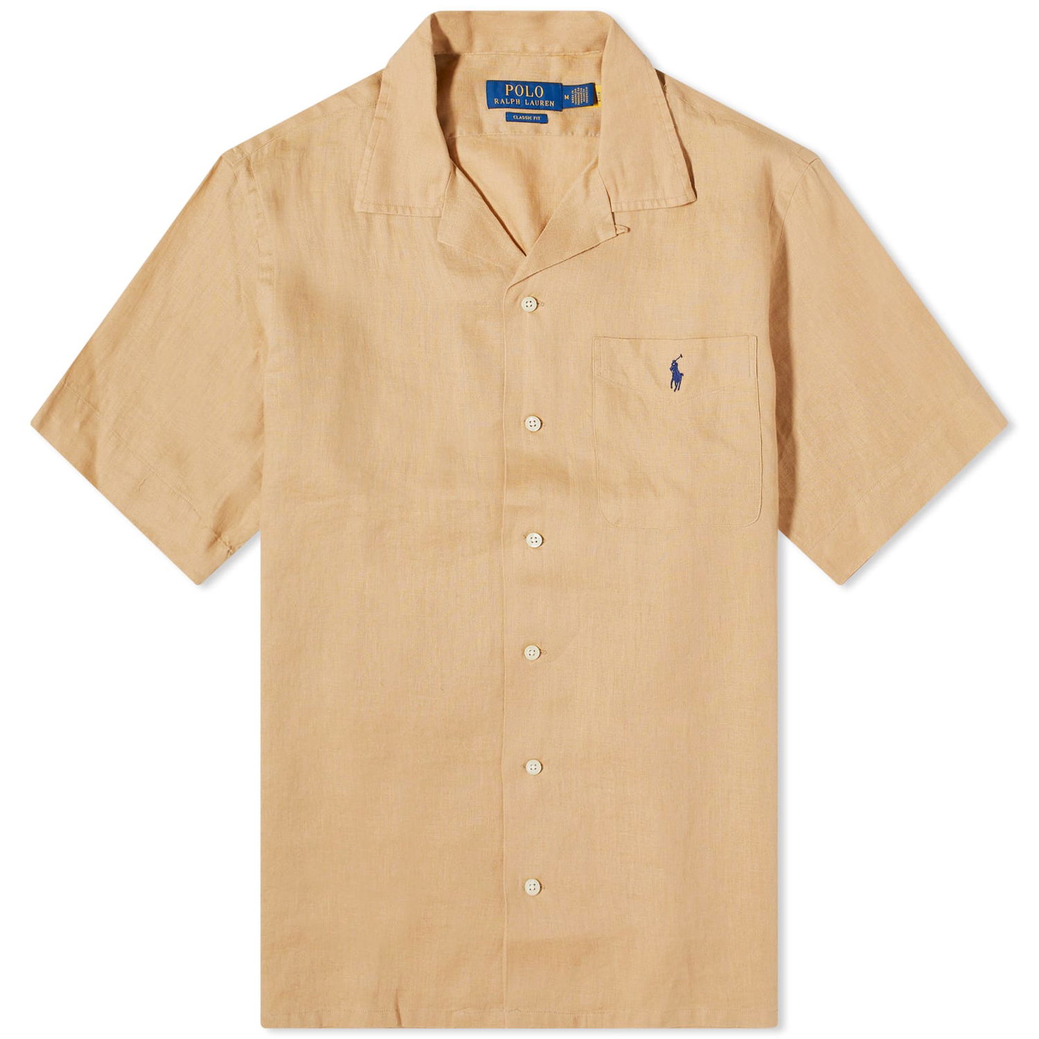 Košeľa Polo by Ralph Lauren Linen Vacation Shirt Vintage Khaki Béžová | 710938425007, 0
