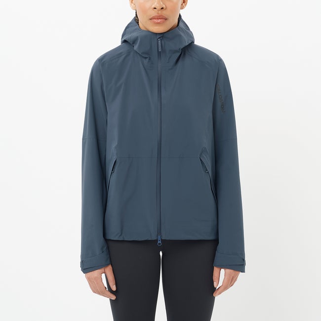 Bunda Salomon Outerpath 2.5L Hooded Jacket Modrá | LC2646700, 0