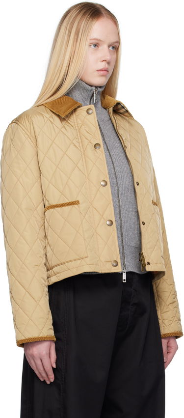 Bunda Burberry Burberry Oldham Quilted Nylon Jacket Béžová | 8113834, 1