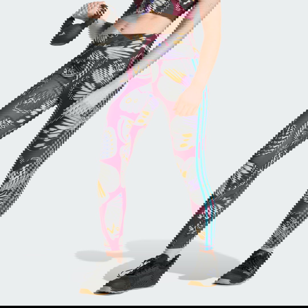 Legíny adidas Performance adidas X Farm Rio 7/8 Tights Vínová | JL8627, 0