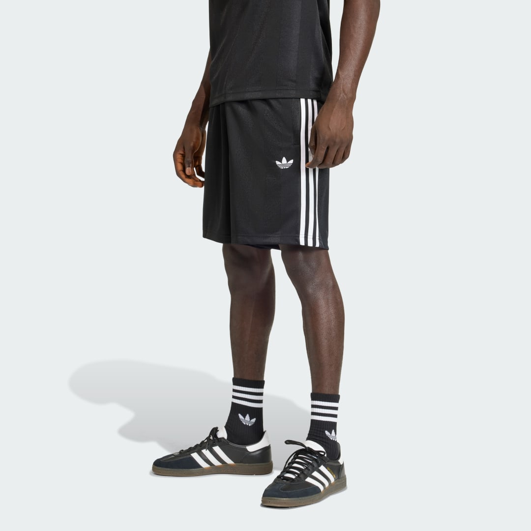 Šortky adidas Performance 3-Stripes Loose Engineered Shorts Čierna | KE3594, 0