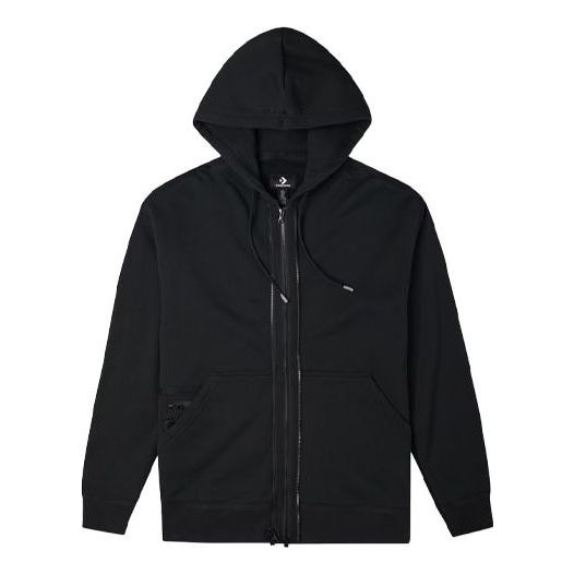 Mikina Converse Converse Full-Zip Hoodie Čierna | 10022002-A01, 0