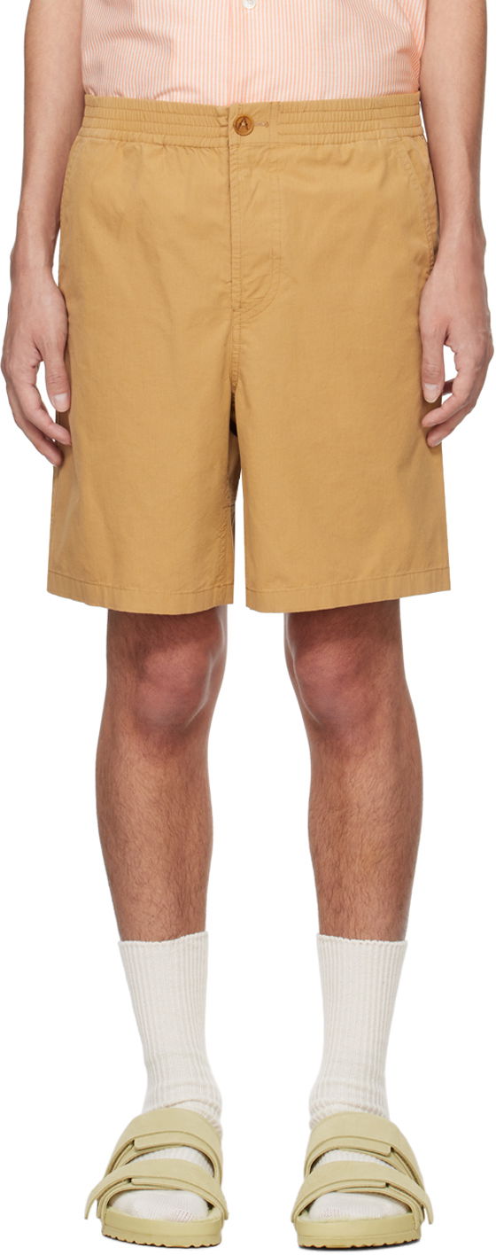Šortky A.P.C. Norris Shorts Béžová | COGWI-H10186, 0
