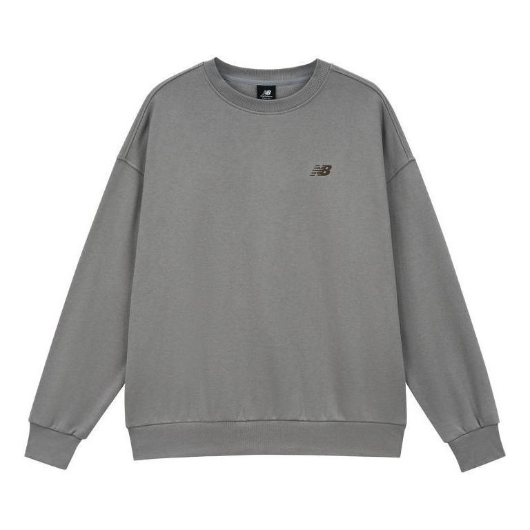 Sveter New Balance Casual Pullover Sweatshirt Šedá | AMT33344-TAG