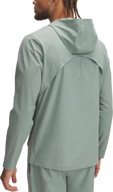 Mikina Under Armour OutRun the STORM Hooded Jacket Zelené | 1376794-348, 1
